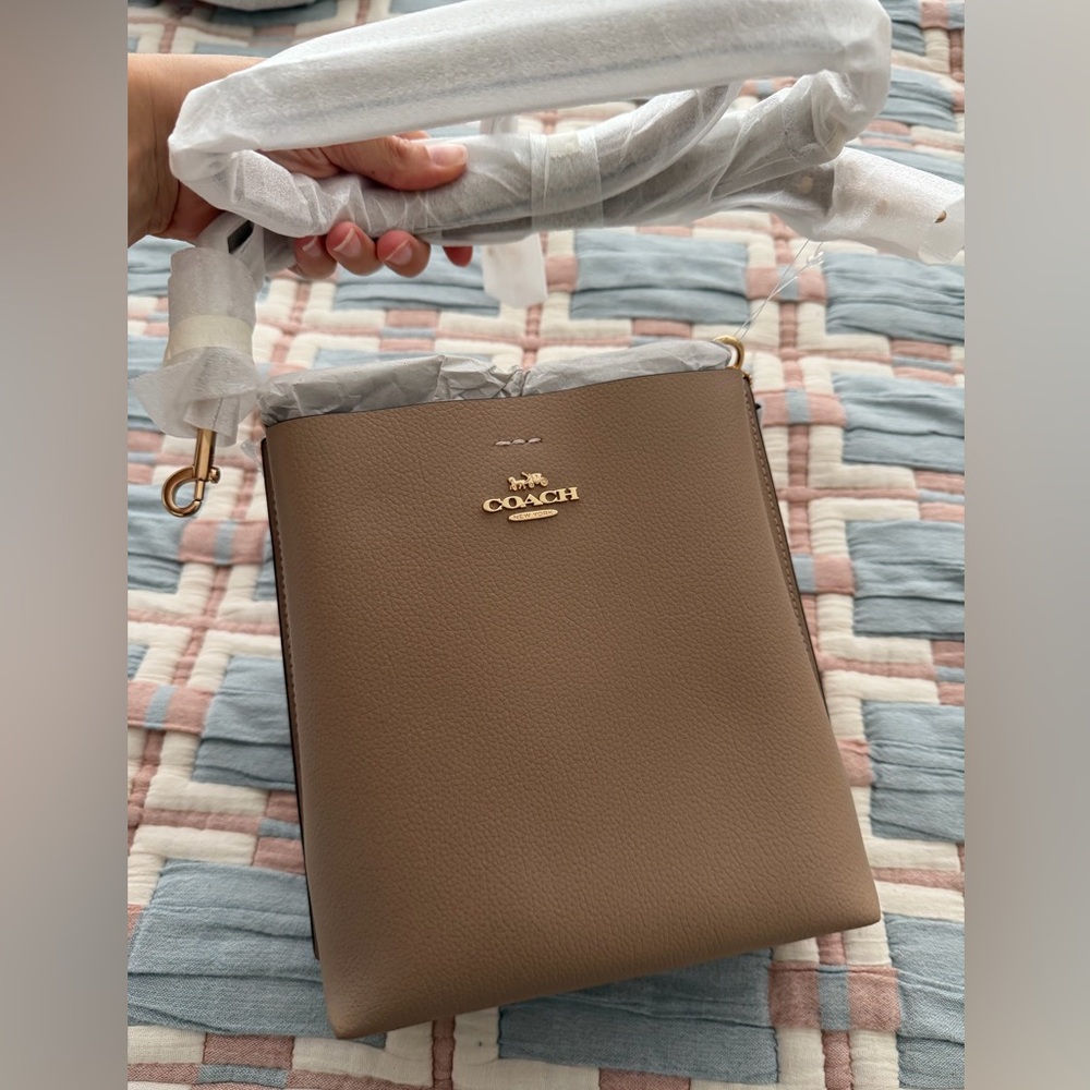 Coach Brown Leather Shoulder Bag